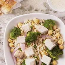 Load image into Gallery viewer, Broccoli chickpea and Chicken rice bowl Eat Smart Richmond VA meal delivery service
